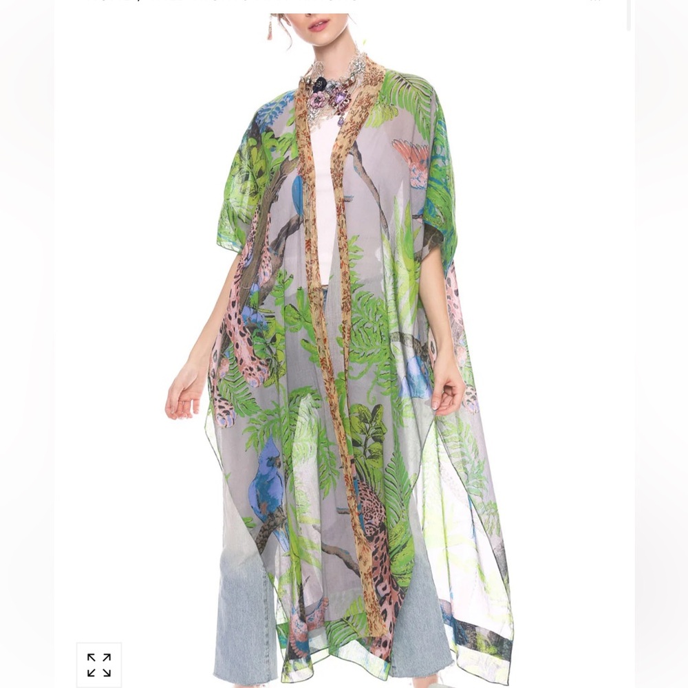 🆕 WILD NIGHTS MAXI KIMONO